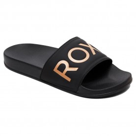 джапанки,дамски,сандали,и,чехли,roxy,slippy,ii,flip,flops,black,(black,m,gold)