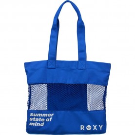 Чанта Roxy Summer Breezy tote bag - Blue (Surf The Web) чанта,всички,чанти,roxy,summer,breezy,tote,bag,blue,(surf,the,web)