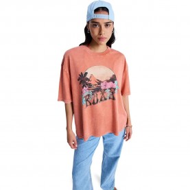 тениска,мъжки,тениски,дамски,тениски,roxy,washed,short,sleeve,t,shirt,orange,(apricot,brandy)