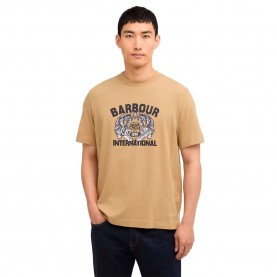 тениска,мъжки,тениски,дамски,тениски,barbour,talisman,short,sleeve,t,shirt,brown,(trench)