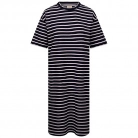 рокля,дамски,поли,и,рокли,trespass,elayna,short,sleeve,dress,blue,(navy,stripe)
