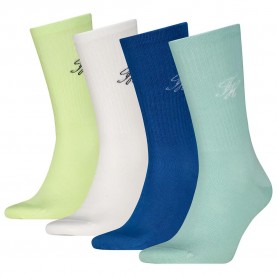 чорапи,мъжки,чорапи,tommy,hilfiger,giftbox,monogram,crew,socks,4,pairs,multicolor,(multicolor)