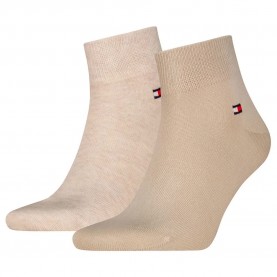 чорапи,мъжки,чорапи,tommy,hilfiger,quarter,socks,2,pairs,beige,(sand)
