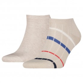 Чорапи Tommy hilfiger Summer Breton Sneaker socks 2 pairs - Beige (Sand) чорапи,мъжки,чорапи,tommy,hilfiger,summer,breton,sneaker,socks,2,pairs,beige,(sand)