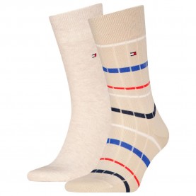 чорапи,мъжки,чорапи,tommy,hilfiger,summer,breton,socks,2,pairs,beige,(sand)