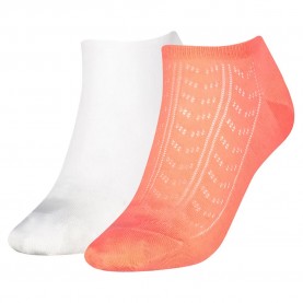 чорапи,мъжки,чорапи,дамски,чорапи,tommy,hilfiger,summer,pelerine,sneaker,socks,2,pairs,red,white,(coral)