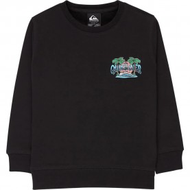 Блуза Quiksilver Graphic sweatshirt - Black (Black) блуза,детски,блузи,quiksilver,graphic,sweatshirt,black,(black)