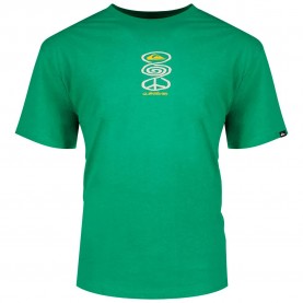 Тениска Quiksilver Harmony Spiral short sleeve T-shirt - Green (Leprechaun) тениска,мъжки,тениски,дамски,тениски,quiksilver,harmony,spiral,short,sleeve,t,shirt,green,(leprechaun)