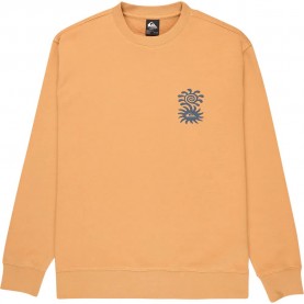 блуза,мъжки,пуловери,quiksilver,salt,water,graphic,sweatshirt,orange,(khaki)