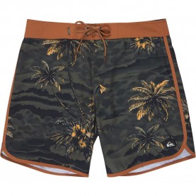 бански,гащета,мъжки,бански,костюми,quiksilver,surfsilk,scallop,18´´,swimming,shorts,black,(black,sundown)