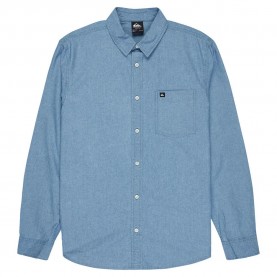 риза,с,дълъг,ръкав,мъжки,ризи,quiksilver,yosemite,chambray,long,sleeve,shirt,blue,(flintstone)