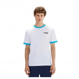 Тениска Ellesse Meduno 2 short sleeve T-shirt - White (White/Aqua) тениска,мъжки,тениски,дамски,тениски,ellesse,meduno,2,short,sleeve,t,shirt,white,(white,aqua)