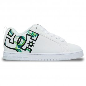 Обувки Dc shoes Court Graffik trainers - White (Liquid Fuego White) обувки,мъжки,маратонки,дамски,маратонки,dc,shoes,court,graffik,trainers,white,(liquid,fuego,white)