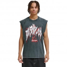 тениска,мъжки,тениски,дамски,тениски,dc,shoes,death,machine,sleeveless,t,shirt,grey,(black)