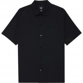 риза,с,къс,ръкав,мъжки,ризи,dc,shoes,full,on,resort,short,sleeve,shirt,black,(black)