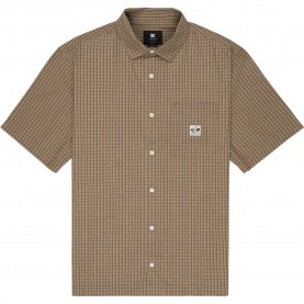 риза,с,къс,ръкав,дамски,ризи,мъжки,ризи,dc,shoes,game,on,short,sleeve,shirt,brown,(wild,dove)