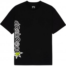 тениска,мъжки,тениски,дамски,тениски,dc,shoes,shock,side,short,sleeve,t,shirt,black,(black)