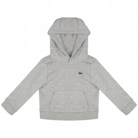 Детски суичър Lacoste kids French Terry hoodie - Grey (Argent Chine Heather) детски,суичър,детски,блузи,lacoste,kids,french,terry,hoodie,grey,(argent,chine,heather)