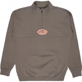 блуза,мъжки,пуловери,billabong,core,lord,half,zip,sweatshirt,brown,(pewter)