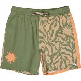 Бански гащета Billabong Reflection swimming shorts - Green (Peach) бански,гащета,мъжки,бански,костюми,billabong,reflection,swimming,shorts,green,(peach)