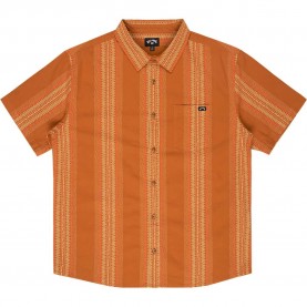 риза,с,къс,ръкав,дамски,ризи,мъжки,ризи,billabong,sundays,short,sleeve,shirt,orange,(spice,gold)