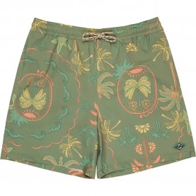 бански,гащета,мъжки,бански,костюми,billabong,wasted,times,swimming,shorts,green,(moss,green)