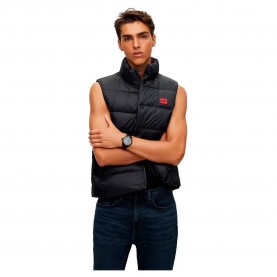 Потник HUGO Baltino2241 10236888 01 vest refurbished - Grey (Black) потник,мъжки,жилетки,hugo,baltino2241,10236888,01,vest,refurbished,grey,(black)