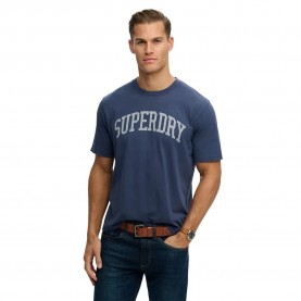 Тениска Superdry Athletic Essential short sleeve T-shirt - Blue (Lauren Navy) тениска,мъжки,тениски,дамски,тениски,superdry,athletic,essential,short,sleeve,t,shirt,blue,(lauren,navy)