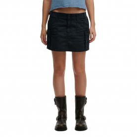Пола Superdry Cargo mini skirt - Blue / Black (Eclipse Navy) пола,дамски,поли,и,рокли,superdry,cargo,mini,skirt,blue,black,(eclipse,navy)