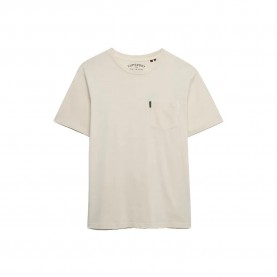 Тениска Superdry Classic Essential Pocket short sleeve T-shirt - Beige (Rainy Day Grey) тениска,мъжки,тениски,дамски,тениски,superdry,classic,essential,pocket,short,sleeve,t,shirt,beige,(rainy,day,grey)