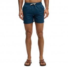 Бански гащета Superdry Embroidered Logo 15 swimming shorts - Blue (Blue Bottle) бански,гащета,мъжки,бански,костюми,superdry,embroidered,logo,15,swimming,shorts,blue,(blue,bottle)