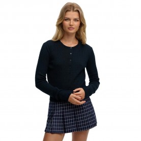 Жилетка Superdry Essential cardigan - Blue (Dark Navy) жилетка,мъжки,пуловери,дамски,пуловери,superdry,essential,cardigan,blue,(dark,navy)