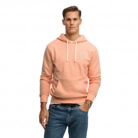 Суичър Superdry Essential Logo Classic hoodie - Orange (Coral Reef) суичър,мъжки,пуловери,superdry,essential,logo,classic,hoodie,orange,(coral,reef)