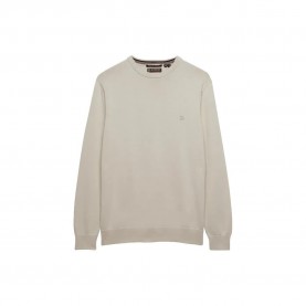 Блуза Superdry Essential sweater - Beige (Sailcloth White) блуза,мъжки,пуловери,дамски,пуловери,superdry,essential,sweater,beige,(sailcloth,white)