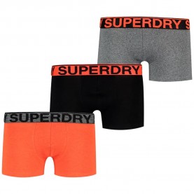 Боксерки Superdry M3110475A Trunk boxers 3 units - Multicolor (Black / Orange / Grey) боксерки,мъжко,бельо,superdry,m3110475a,trunk,boxers,3,units,multicolor,(black,orange,grey)