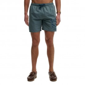 бански,гащета,мъжки,бански,костюми,superdry,printed,logo,16,swimming,shorts,green,(stormy,weather,blue)
