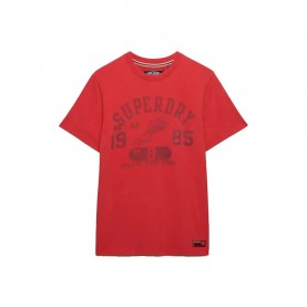 Тениска Superdry Vintage Prep Relaxed Fit short sleeve T-shirt - Red (Flare Red) тениска,мъжки,тениски,дамски,тениски,superdry,vintage,prep,relaxed,fit,short,sleeve,t,shirt,red,(flare,red)