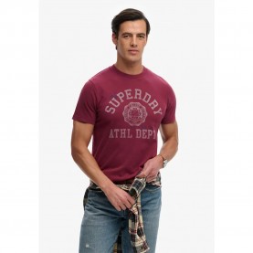 Тениска Superdry Vintage Prep Relaxed Fit short sleeve T-shirt - Red (Tawny Port Red) тениска,мъжки,тениски,дамски,тениски,superdry,vintage,prep,relaxed,fit,short,sleeve,t,shirt,red,(tawny,port,red)