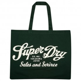 Чанта Superdry Y9110442A tote bag - Green (Enamel Green / Off White) чанта,всички,чанти,superdry,y9110442a,tote,bag,green,(enamel,green,off,white)