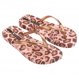 Джапанки Ipanema Animal Print VII flip flops - Pink (Beige / Gold) джапанки,мъжки,джапанки,и,чехли,дамски,сандали,и,чехли,ipanema,animal,print,vii,flip,flops,pink,(beige,gold)