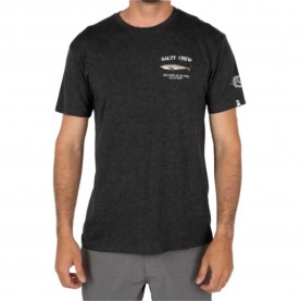 Тениска Salty crew Bruce premium short sleeve T-shirt - Black (Charcoal) тениска,мъжки,тениски,дамски,тениски,salty,crew,bruce,premium,short,sleeve,t,shirt,black,(charcoal)
