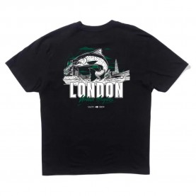 Тениска Salty crew London urban angler short sleeve T-shirt - Black (Black) тениска,мъжки,тениски,дамски,тениски,salty,crew,london,urban,angler,short,sleeve,t,shirt,black,(black)