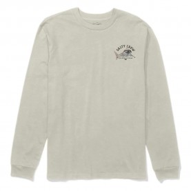 Тениска Salty crew Lurking long sleeve T-shirt - Beige (Moonbeam) тениска,мъжки,тениски,дамски,тениски,salty,crew,lurking,long,sleeve,t,shirt,beige,(moonbeam)