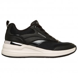 маратонки,мъжки,маратонки,дамски,маратонки,skechers,billion,2,trainers,black,(black,duraleather,mesh,silver,trim)