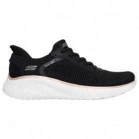 Маратонки Skechers Bobs Squad Chaos Current Muse trainers - Black (Black / Gold Textile) маратонки,мъжки,маратонки,дамски,маратонки,skechers,bobs,squad,chaos,current,muse,trainers,black,(black,gold,textile)