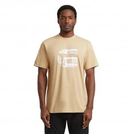 тениска,мъжки,тениски,дамски,тениски,g,star,icon,short,sleeve,t,shirt,yellow,(cream)
