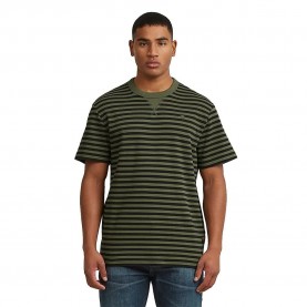 тениска,мъжки,тениски,дамски,тениски,g,star,nifous,stripe,short,sleeve,t,shirt,green,(four,leaf,clover,dark,black,stripe)