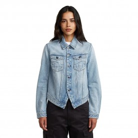 Яке G-Star Pitched denim jacket - Blue (Sun Faded Cloudburst) яке,мъжки,якета,дамски,якета,и,палта,g,star,pitched,denim,jacket,blue,(sun,faded,cloudburst)
