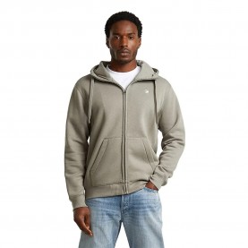 Блуза G-Star Premium Core full zip sweatshirt - Beige (Elephant Skin) блуза,мъжки,пуловери,g,star,premium,core,full,zip,sweatshirt,beige,(elephant,skin)
