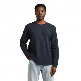 Тениска G-Star Structured Tweeter long sleeve T-shirt - Grey (Salute) тениска,мъжки,тениски,дамски,тениски,g,star,structured,tweeter,long,sleeve,t,shirt,grey,(salute)